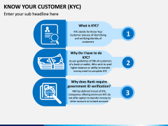 Know Your Customer (KYC) PPT Slide 1