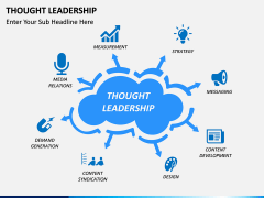 Thought leadership free PPT slide 1