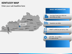 Kentucky Map PPT Slide 9