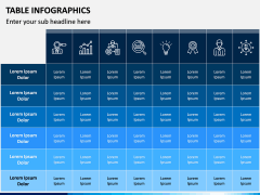 Table Infographics PPT Slide 9