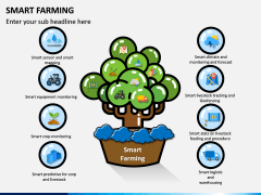 Smart Farming PPT Slide 1