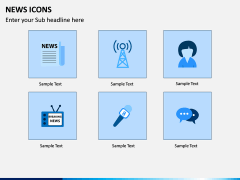 News Icons PPT Slide 4