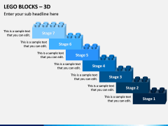 Lego blocks PPT slide 4