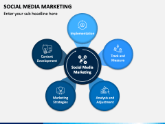 Social media marketing PPT slide 1