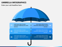 Umbrella Infographics PPT Slide 1