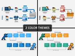 Push and pull strategy PPT cover slide