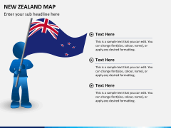 New zealand map PPT slide 19