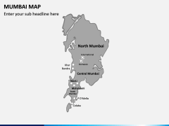 Mumbai Map PPT Slide 2