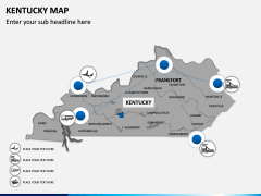 Kentucky Map PPT Slide 7