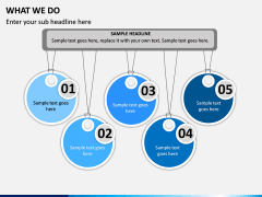 What We Do PPT Slide 2