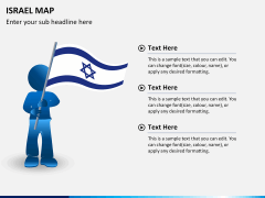 Israel Map PPT slide 21