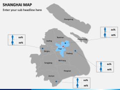 Shanghai Map PPT Slide 9