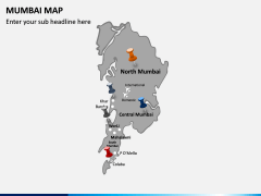 Mumbai Map PPT Slide 3