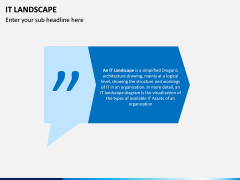 IT Landscape PPT Slide 1