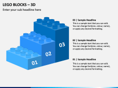 Lego blocks PPT slide 3