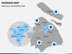 Shanghai Map PPT Slide 5