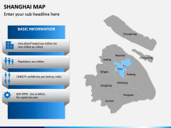Shanghai Map PPT Slide 8