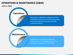 Operations and Maintenance PPT Slide 1