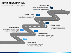 Road Infographics PPT Slide 14