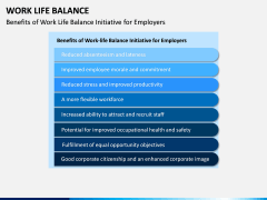 Work Life Balance PPT Slide 12