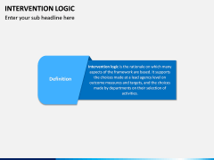 Intervention Logic PPT Slide 1
