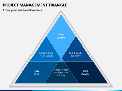 Project Management Triangle PPT Slide 5