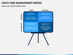 Covey Time Management Matrix PPT Slide 2