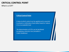 Critical Control Point PPT Slide 1