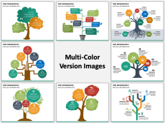 Tree Infographics PPT Slide MC Combined