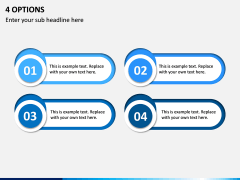 4 Options PPT Slide 1