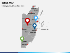Belize Map PPT Slide 5