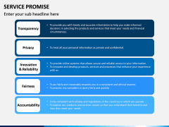 Service Promise PPT slide 11