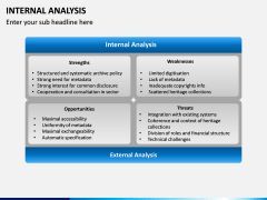 Internal Analysis PPT slide 5