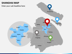 Shanghai Map PPT Slide 4
