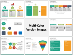 Sales Methods Multicolor Combined