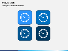 Barometer Icons PPT Slide 7