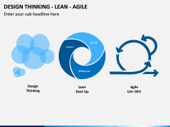 Design Thinking - Lean - Agile PPT Slide 3
