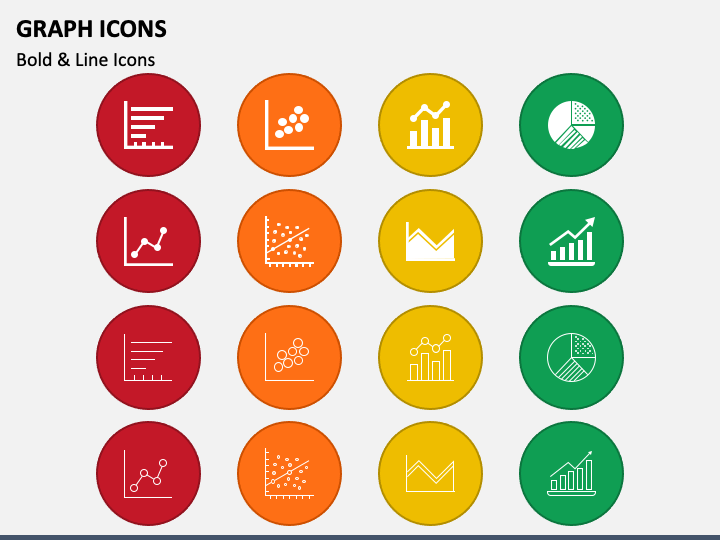 Graph Icons PPT Slide 1