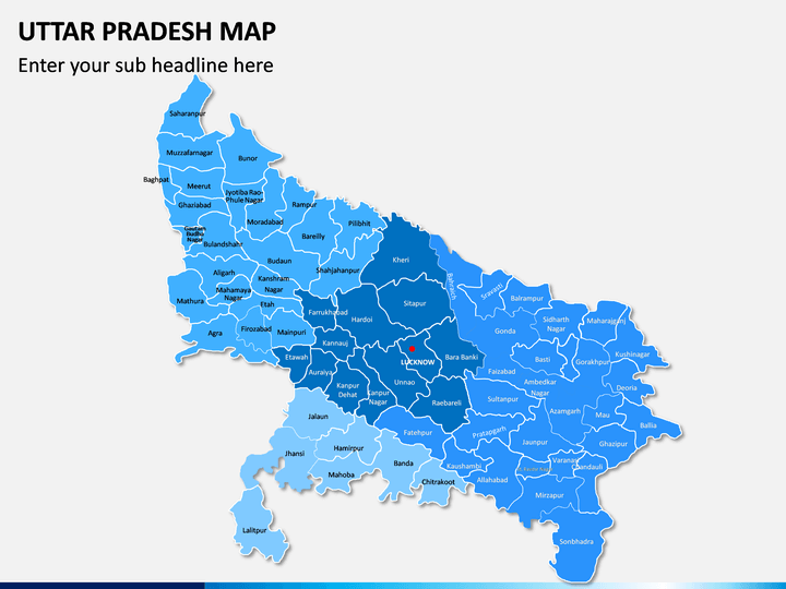 UP Map PPT Slide 1