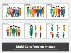 Medical Staff Multicolor Combined