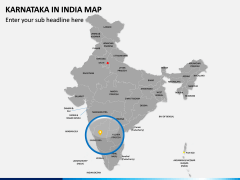 Karnataka Map PPT Slide 4