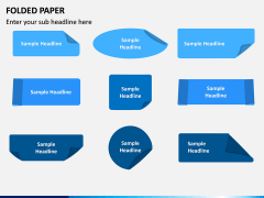 Folded Paper PPT Slide 4