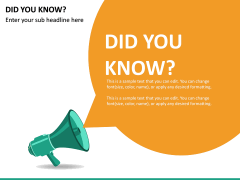 Did you know free PPT slide 2