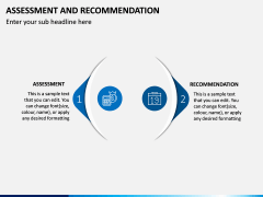 Assessment and Recommendation PPT Slide 8