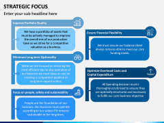 Strategic Focus PPT Slide 9