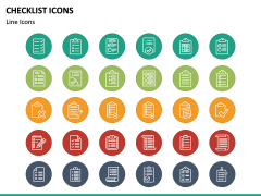 Checklist Icons PPT Slide 4
