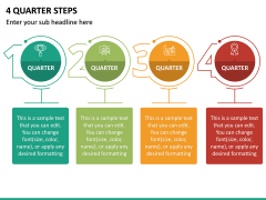 4 Quarter Steps PPT Slide 2