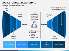 Double (Dual) Funnel PPT Slide 2