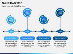 Yearly Roadmap PPT Slide 6