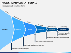 Project Management Funnel PPT Slide 1